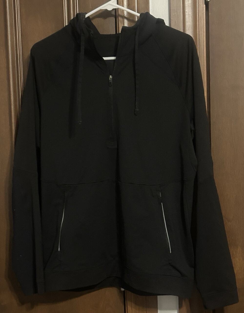Lululemon Men's Black Pullover Hoodie “Lost In The Hustle Hoodie” Small